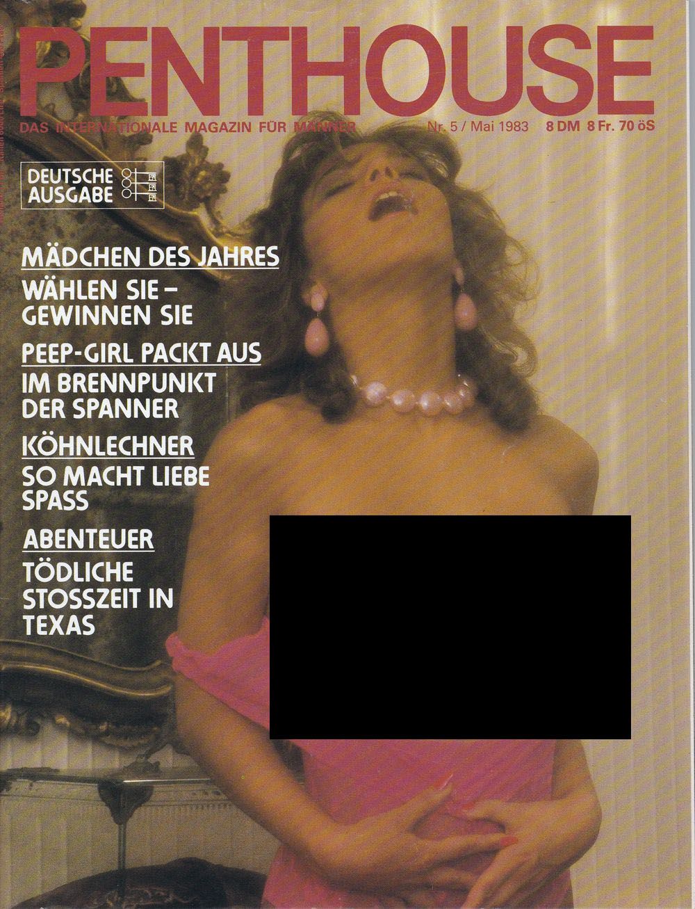 Penthouse Magazin Deutschland 1983-05 Köhnlechner