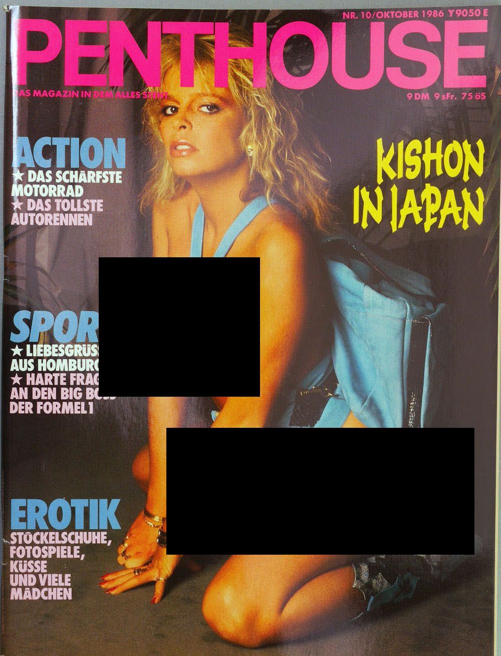 Penthouse Magazin Deutschland 1986-10 Kishon