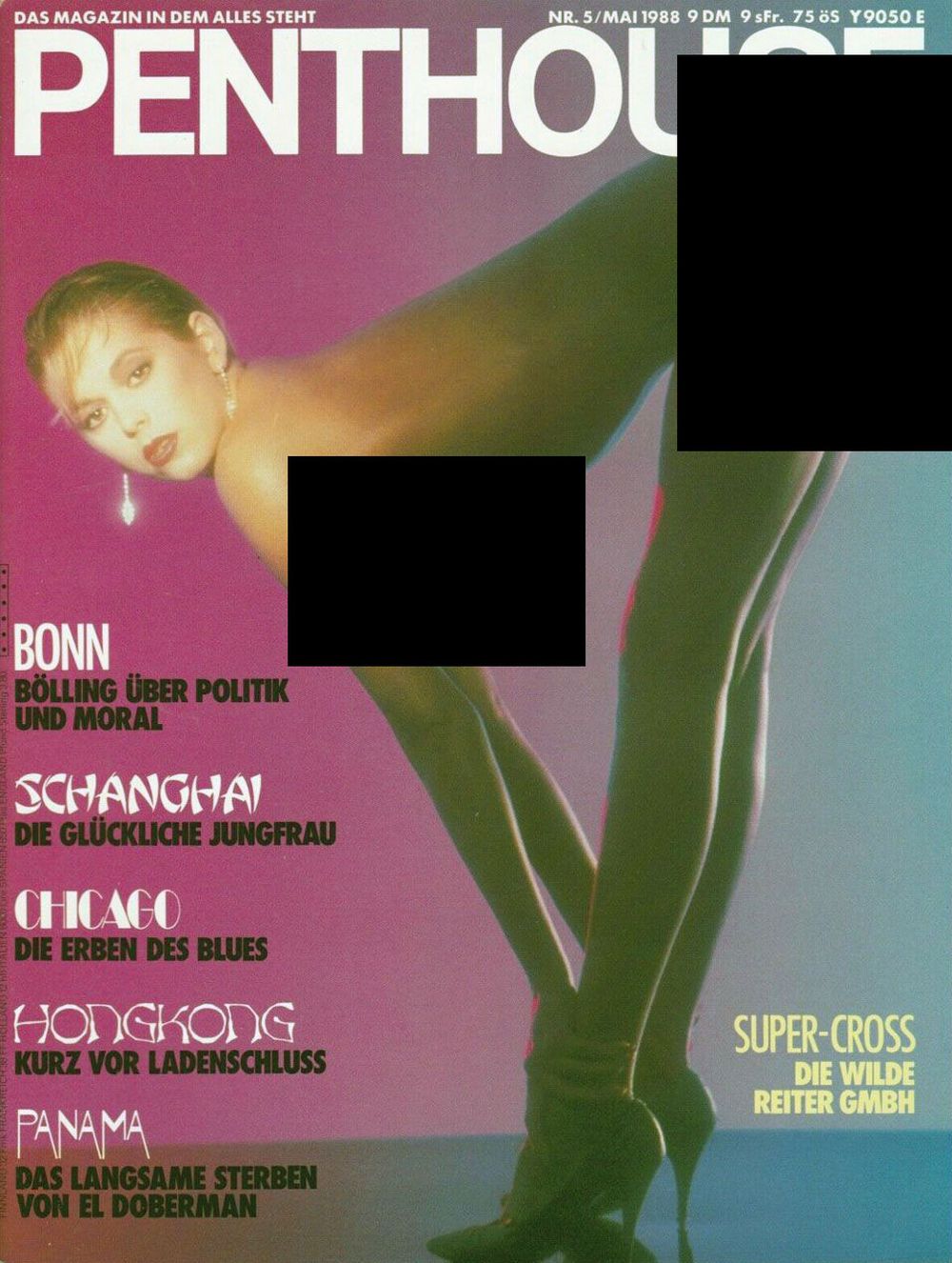 Penthouse Magazin Deutschland 1988-05 Bölling