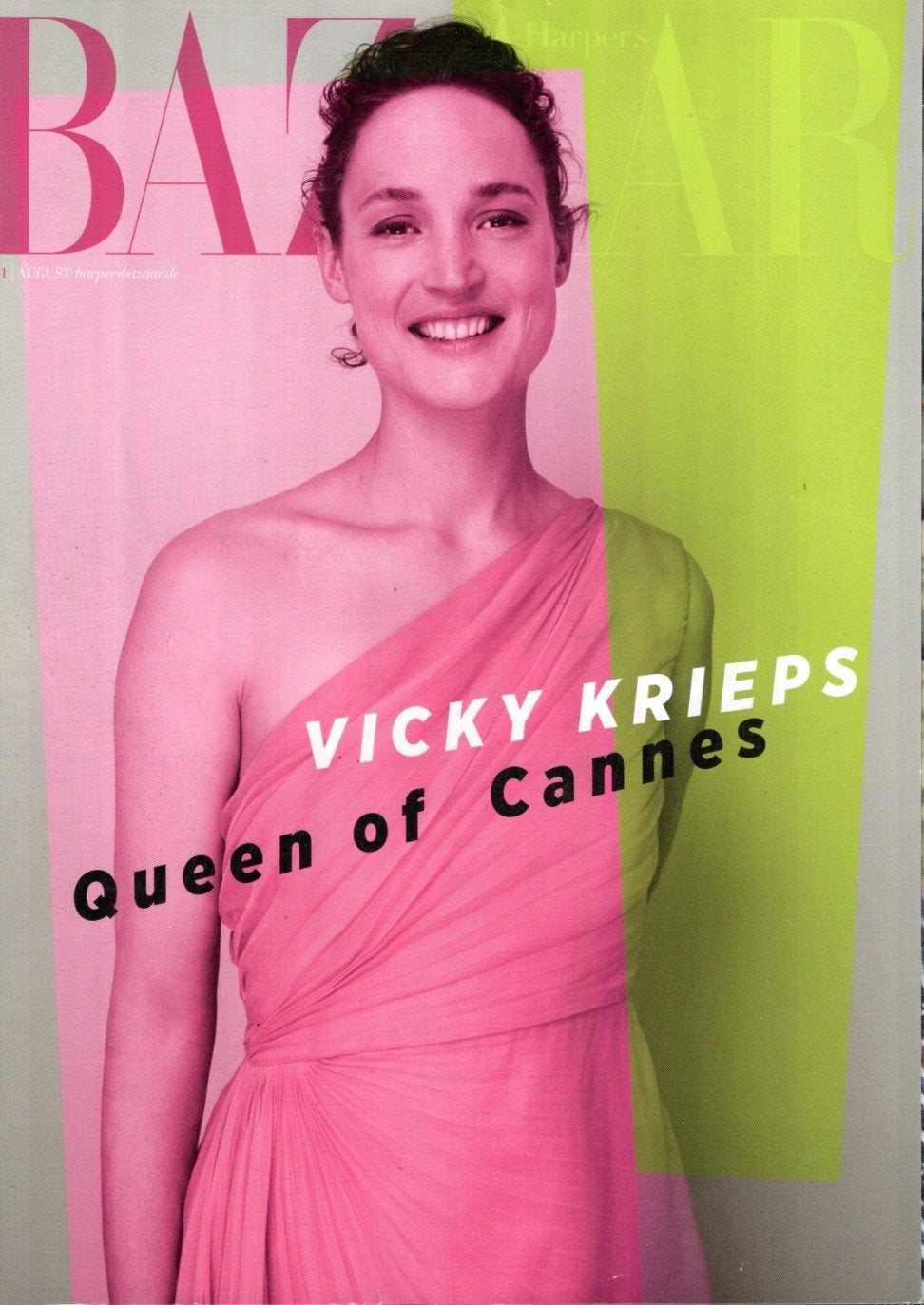 Harpers Bazaar Magasin Tyskland 2021-08 Vicky Krieps
