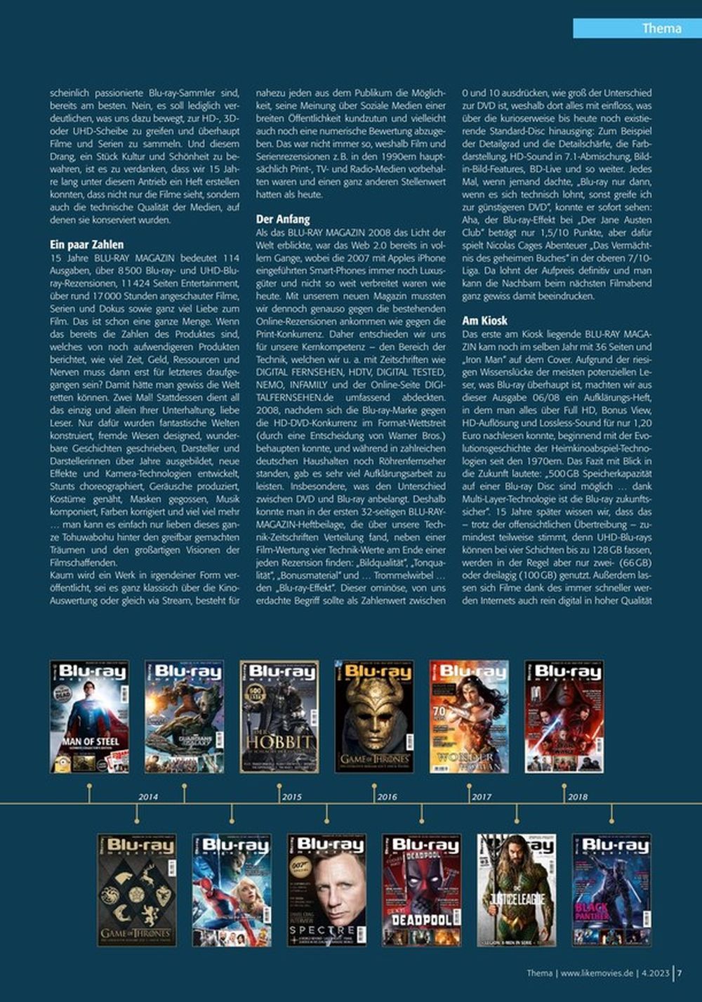 Blu Ray Magazin Deutschland 2023-04 John Wick The Whale Renfield
