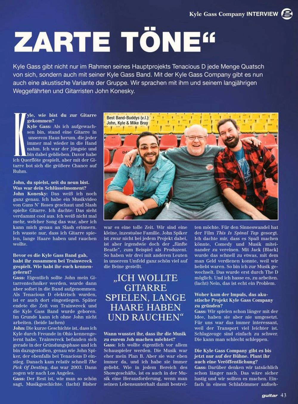 Guitar Tijdschrift Duitsland 2020-04 Bob Marley Judas Priest Wishbone Ash Gotthard Originele uitgave