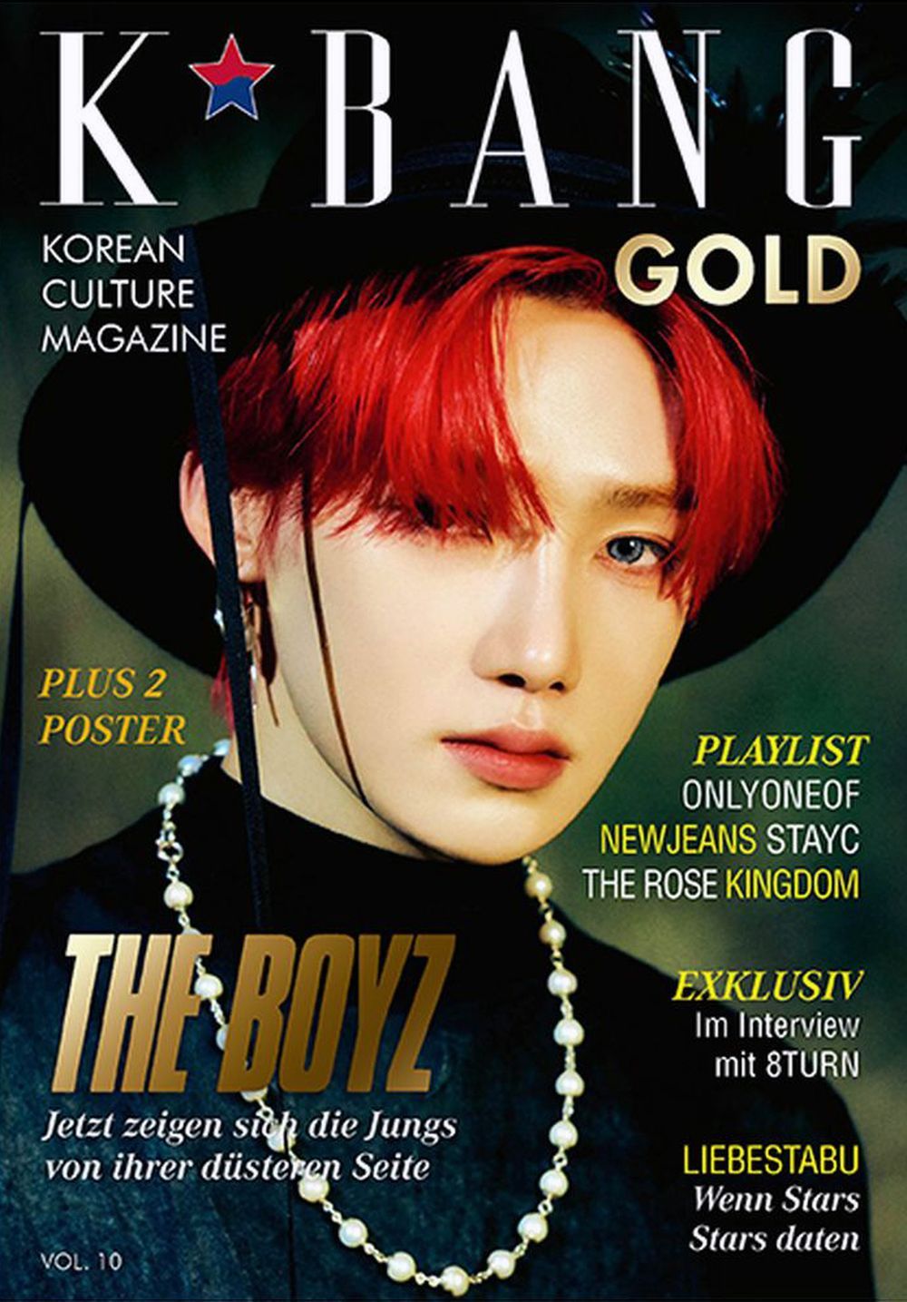 K*Bang Gold Revista Alemania 2022 #10 Edition The Boyz Stayc Edición original