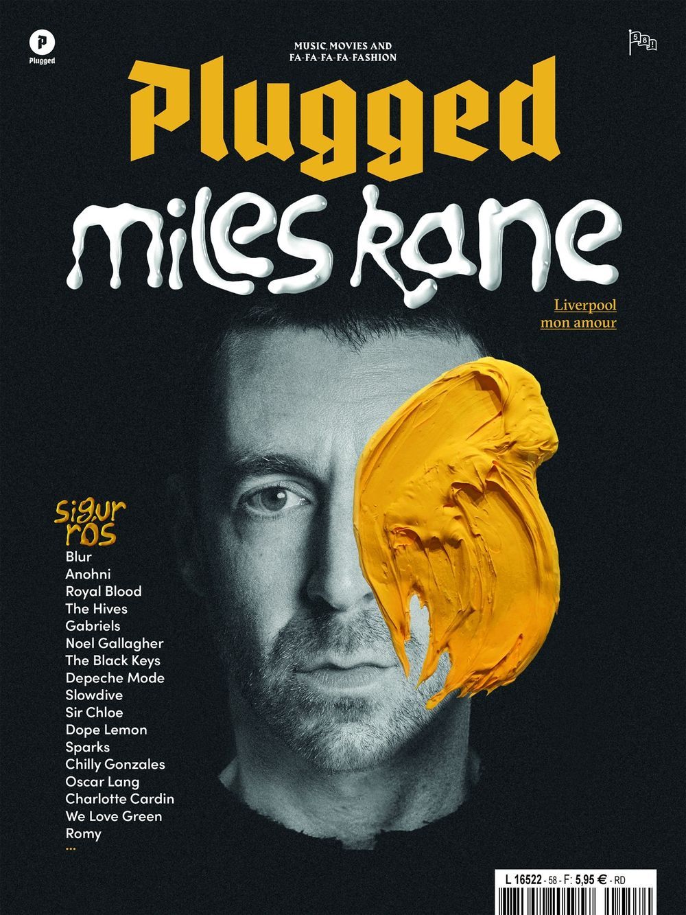 Plugged Magazin Frankreich 2023 #58 Miles Kane Blur The Hives Dope Lemon Oscar Lang
