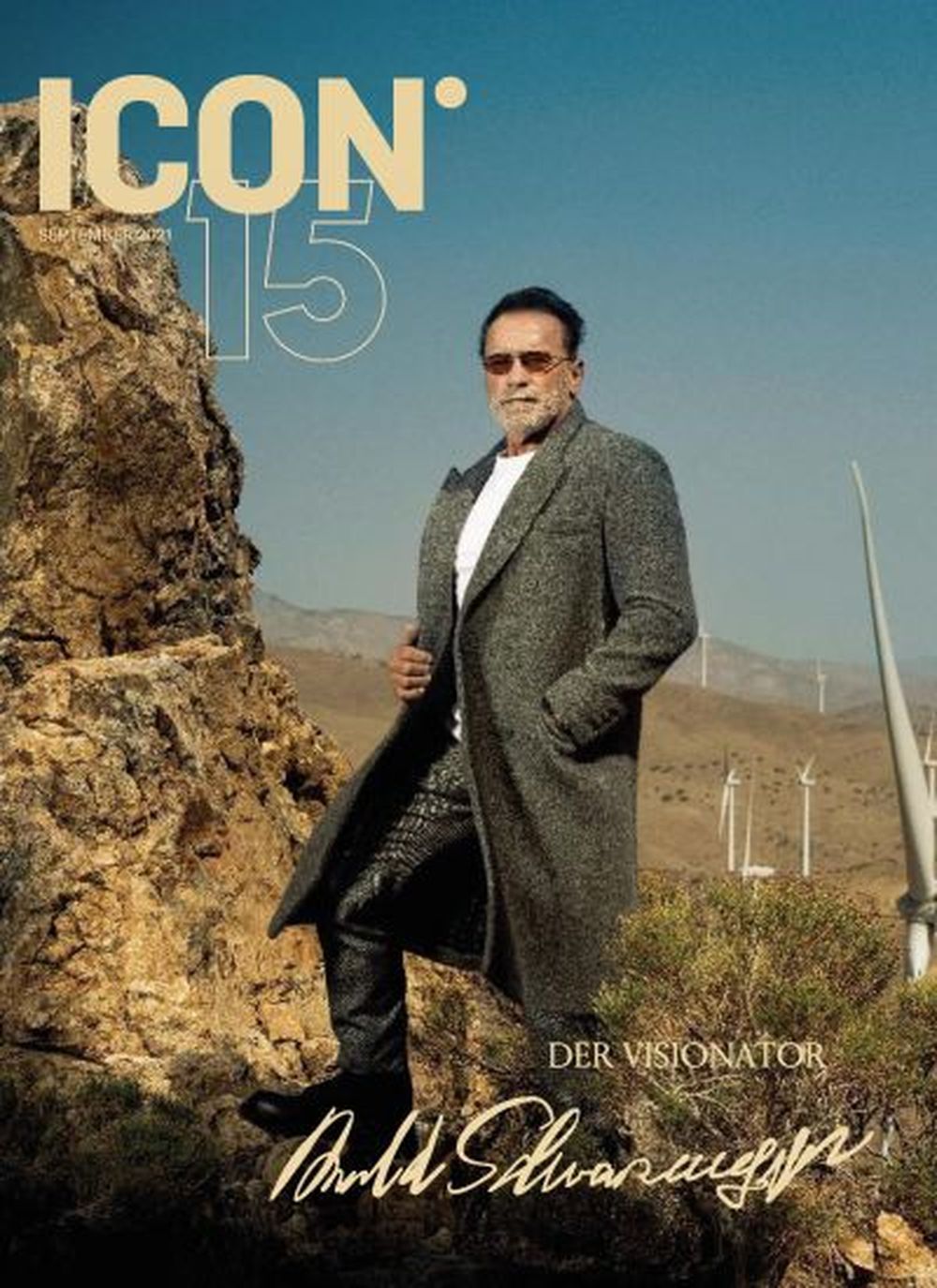 Icon Magazine Allemagne 2021-15 – Arnold Schwarzenegger – Édition originale