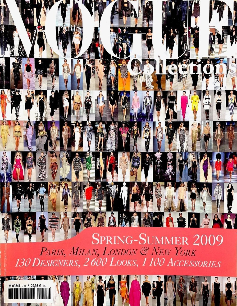 Vogue Collections Tijdschrift Frankrijk 2009 #7 Originele uitgave