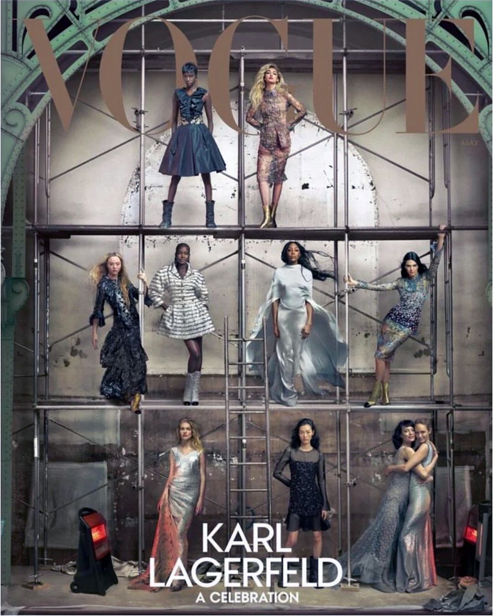 Vogue Magazin USA 2023-05 Lagerfeld Kendall Jenner Naomi Campbell Gigi Hadid