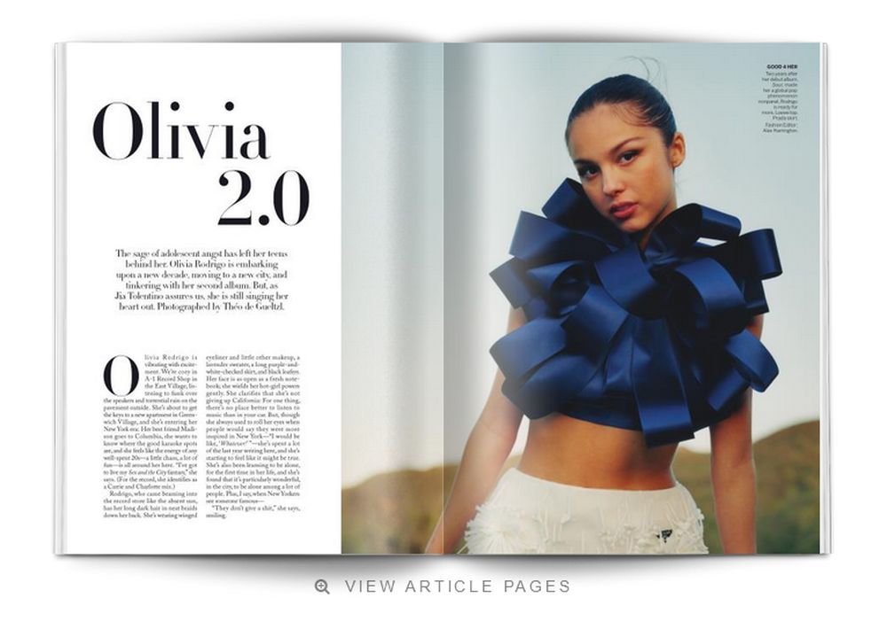 Vogue Magazin USA 2023-08 Olivia Rodrigo