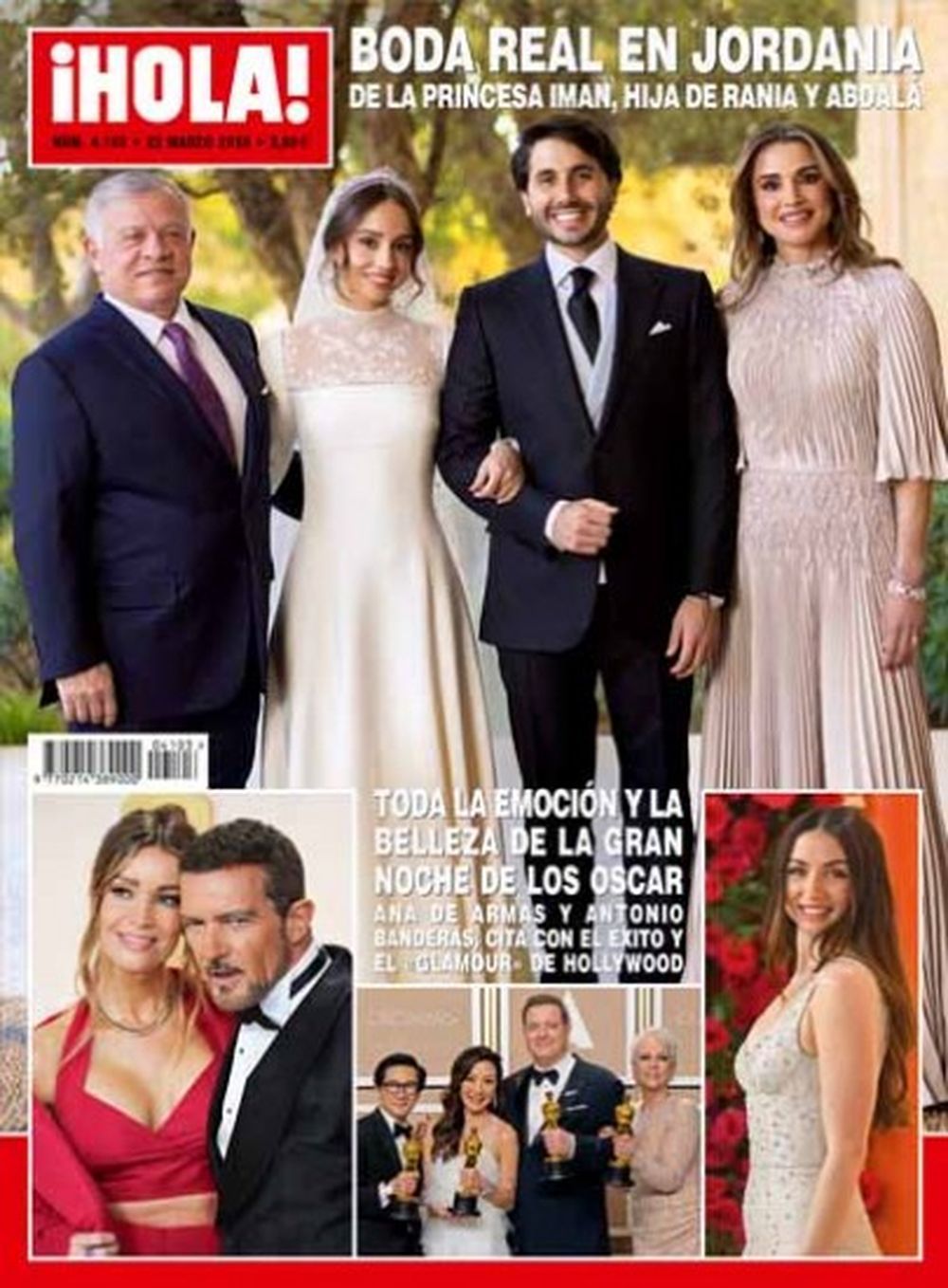 Hola Revista Espanha 2023 #4103 Al Hussein Bin Abdullah Rajwa Al Saif Edição original