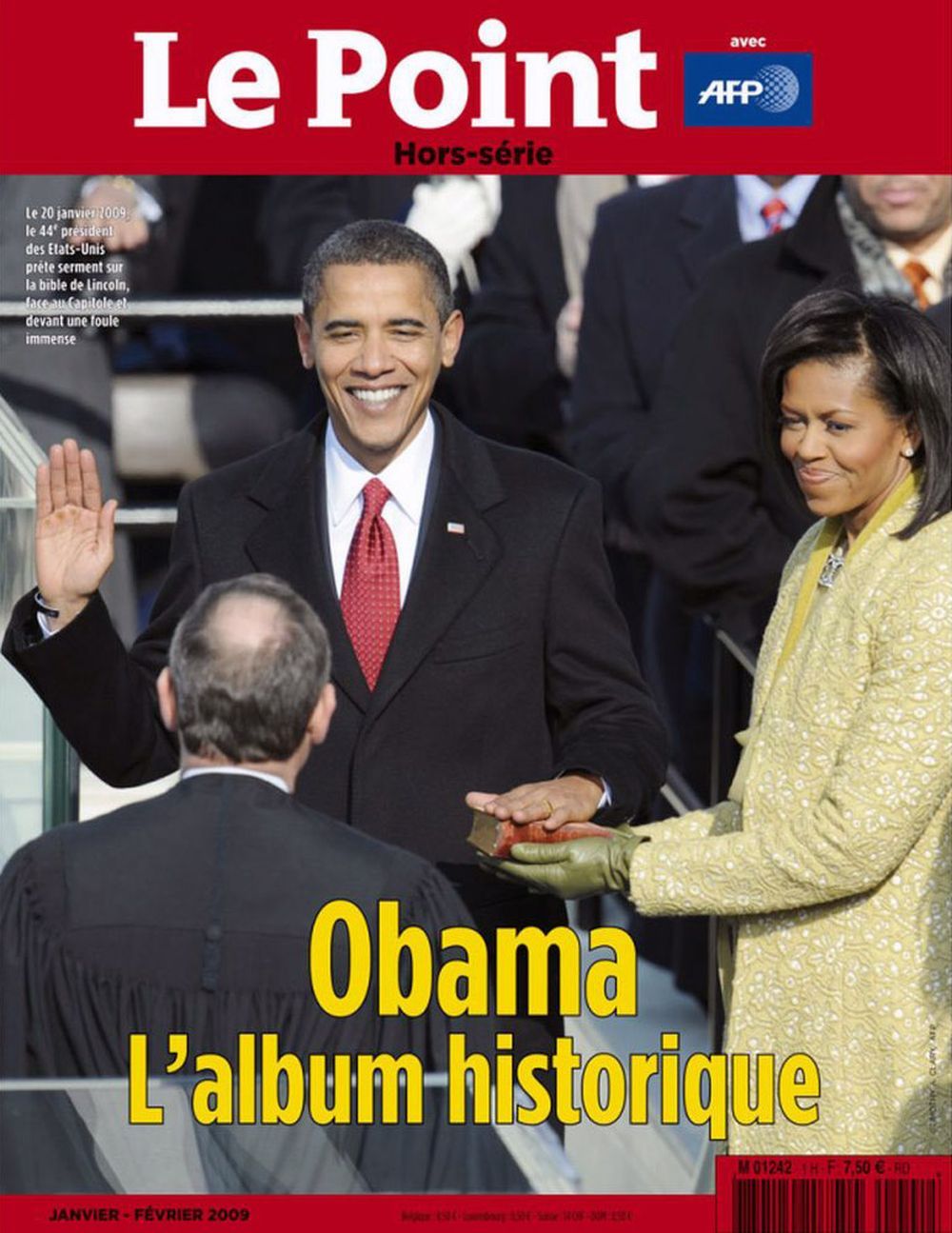 Le Point Spezial Lehti Ranska 2009-01 – Barack Obama – Alkuperäinen painos
