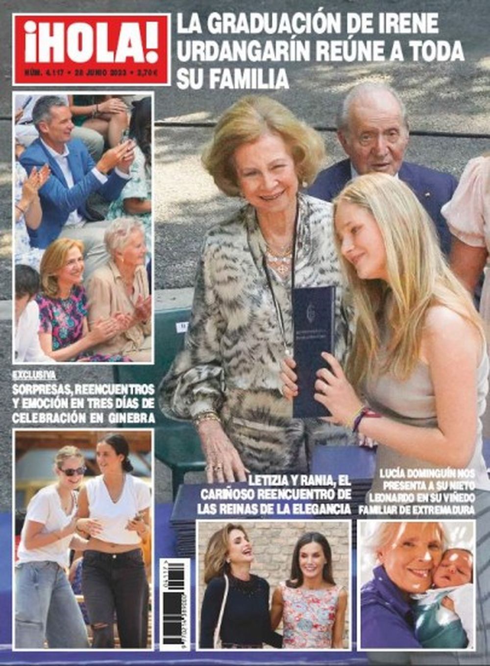 Hola Magasin Spanien 2023 #4117 Irene Urdangarin Y De Borbon Originaludgave