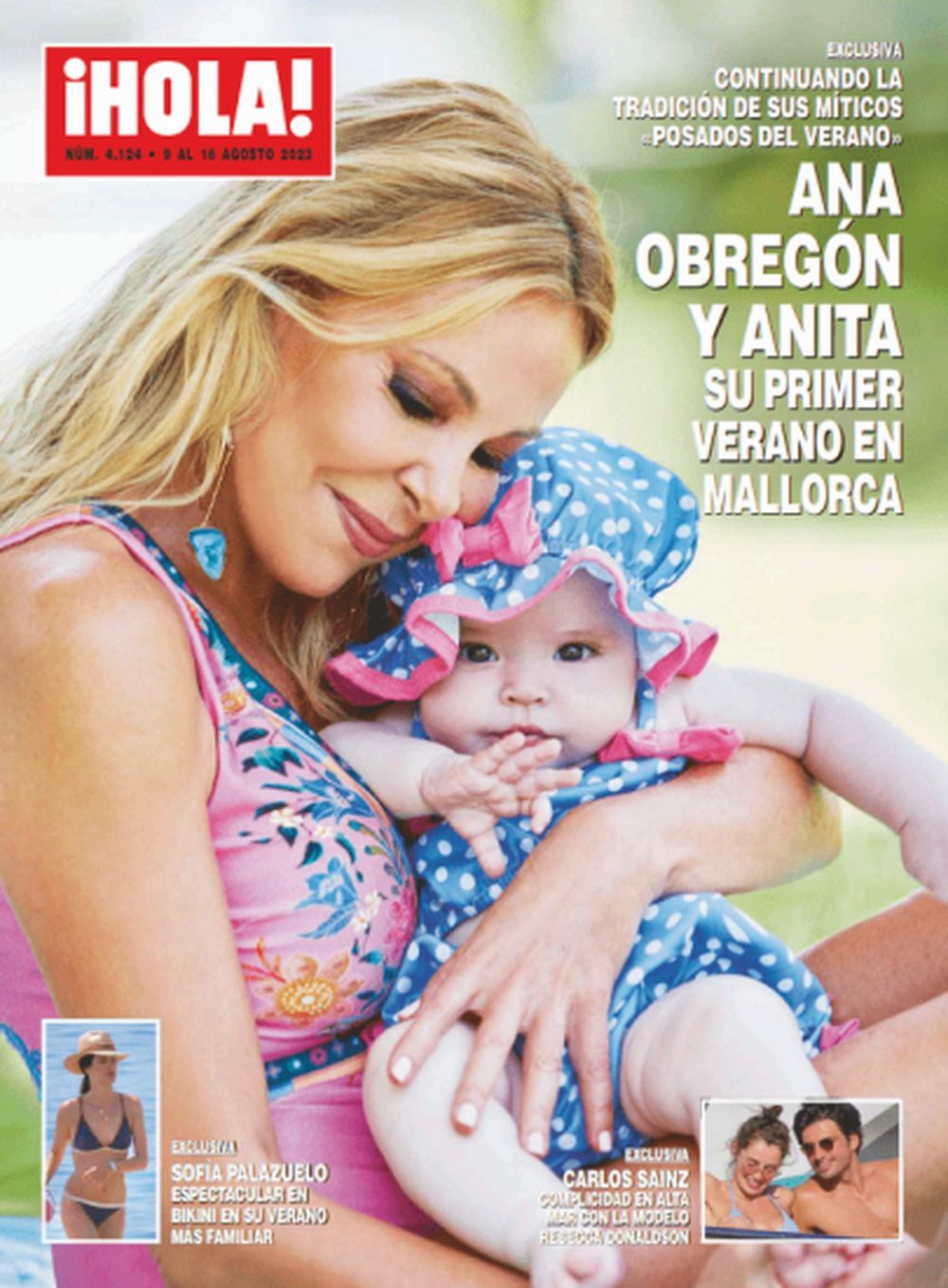 Hola Magazine Spain 2023 #4124 Ana Obregon Anita Original Print Issue