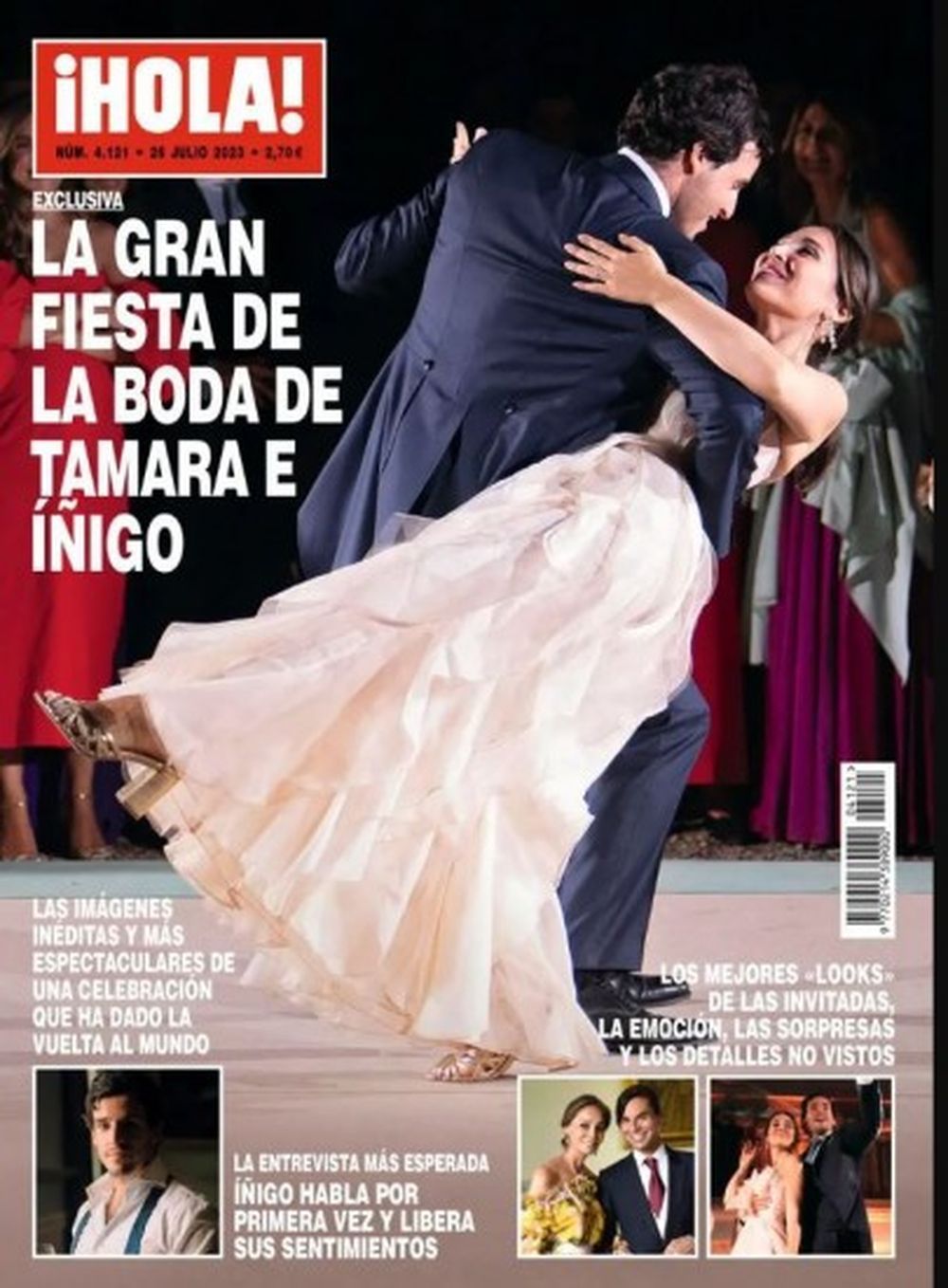 Hola Lehti Espanja 2023 #4121 Tamara Falco Inigo Onieva Alkuperäinen painos