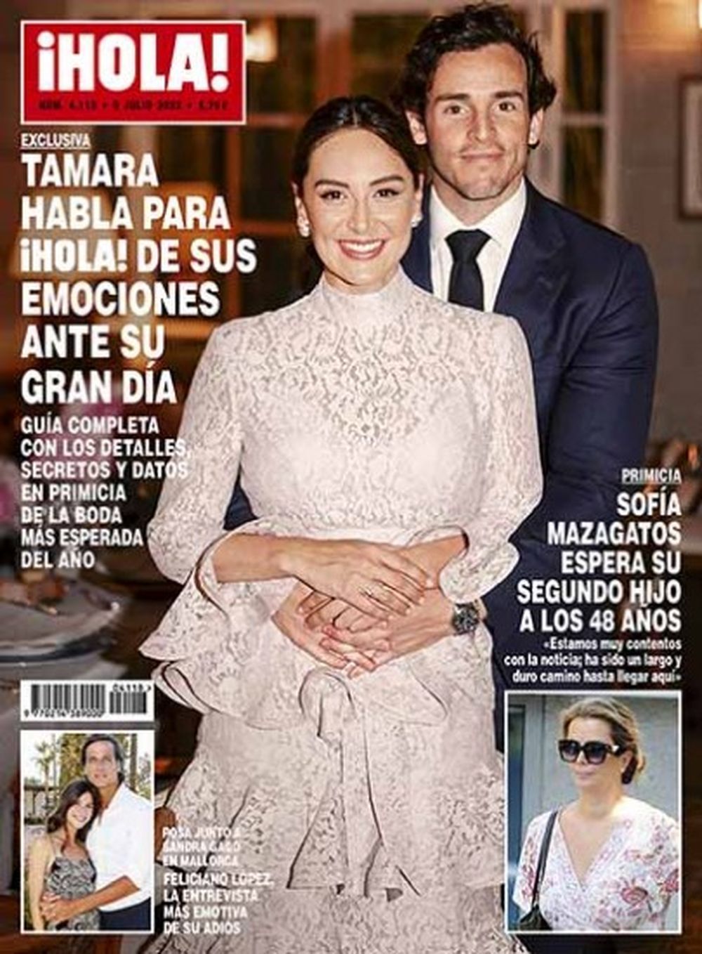 Hola Magasin Spanien 2023 #4118 Tamara Falcó Sofía Mazagatos Originaludgave
