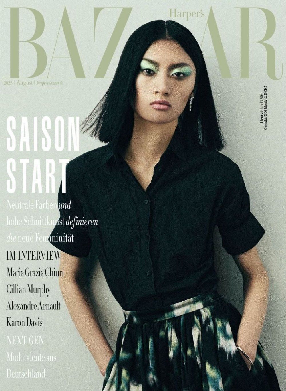 Harpers Bazaar Magazin Deutschland 2023-08 Yilan Hua