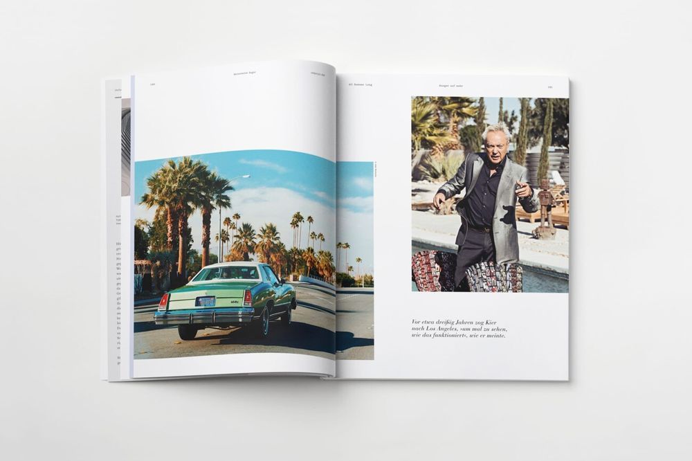 Ramp Style Magasin Tyskland 2023 #29 Alvaro Soler Keanu Reeves Udo Kier Originaludgave