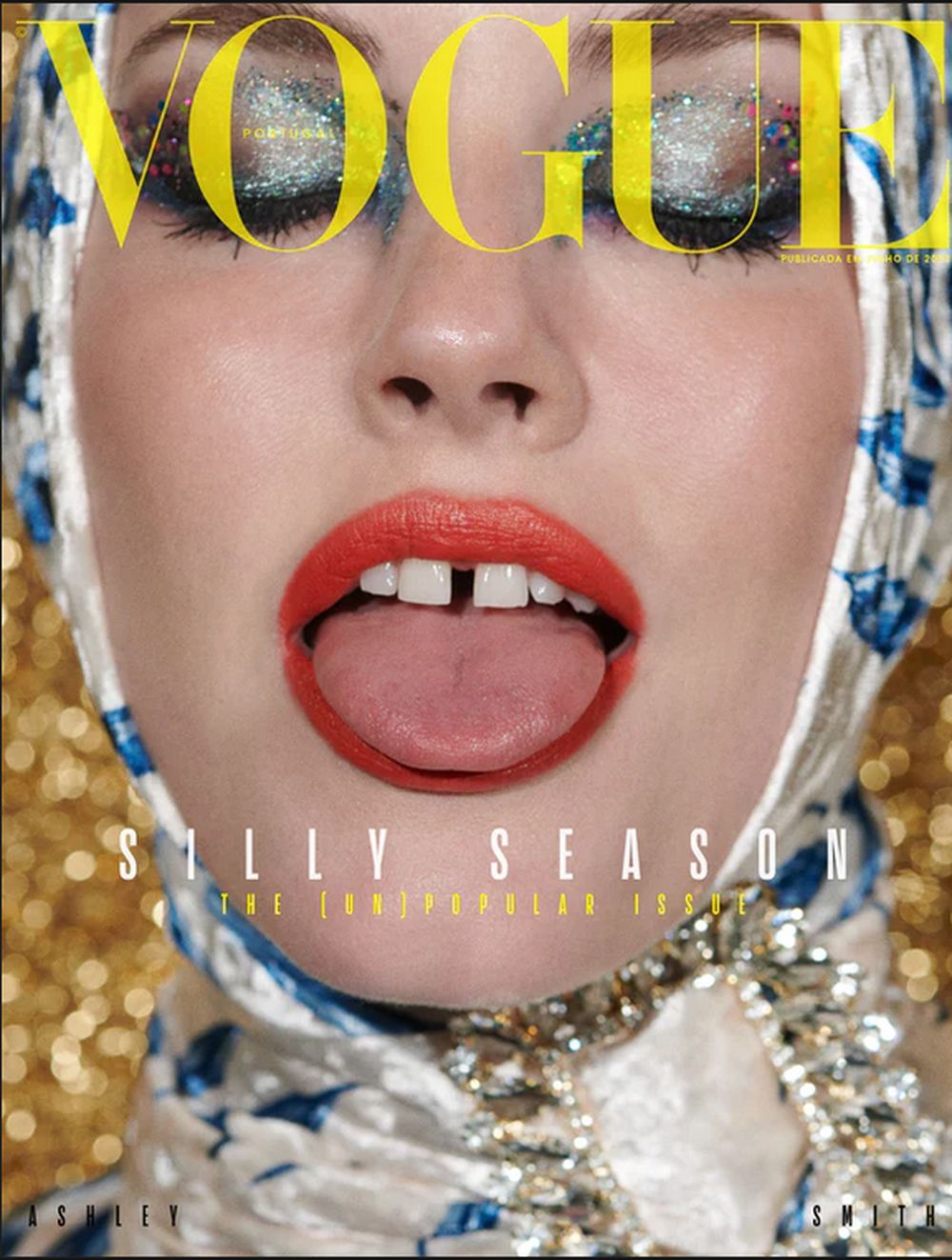 Vogue Magasin Portugal 2023-07 Ashley Smith Originaludgave Cover #1