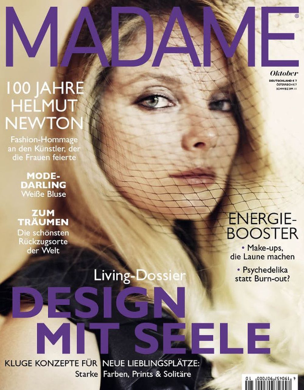 Madame Magazine Germany 2020-10 Eniko Mihalik Helmut Newton Original Print Issue