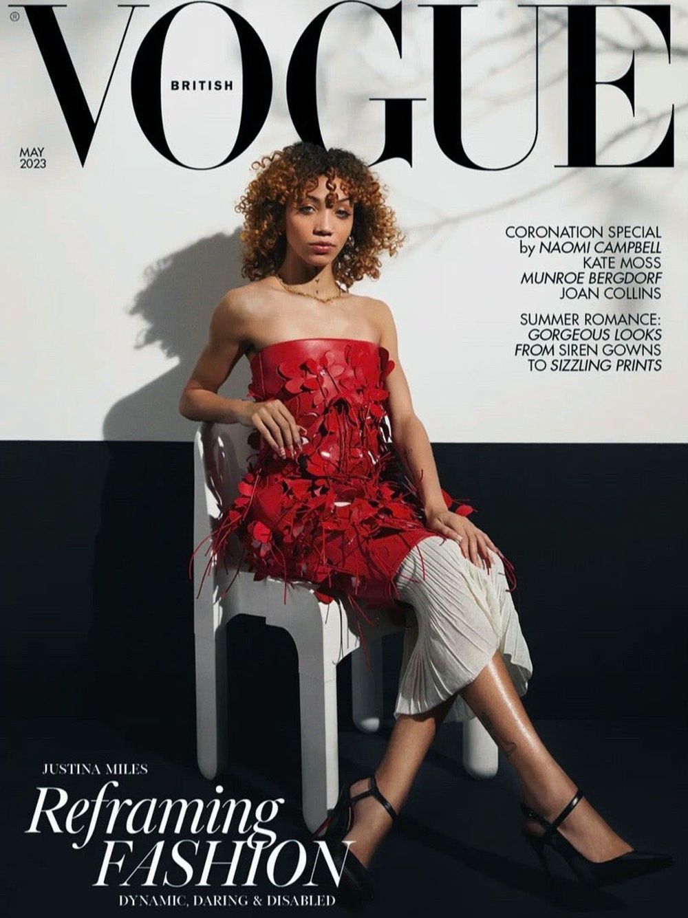Vogue Magasin UK 2023-05 Justina Miles Originaludgave