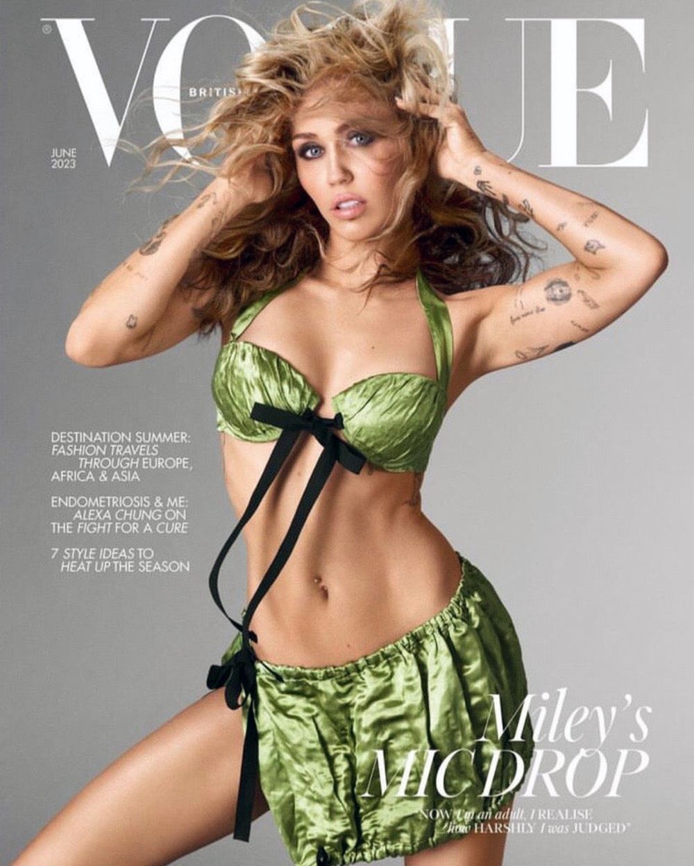 Vogue Magazin UK 2023-06 Miley Cyrus