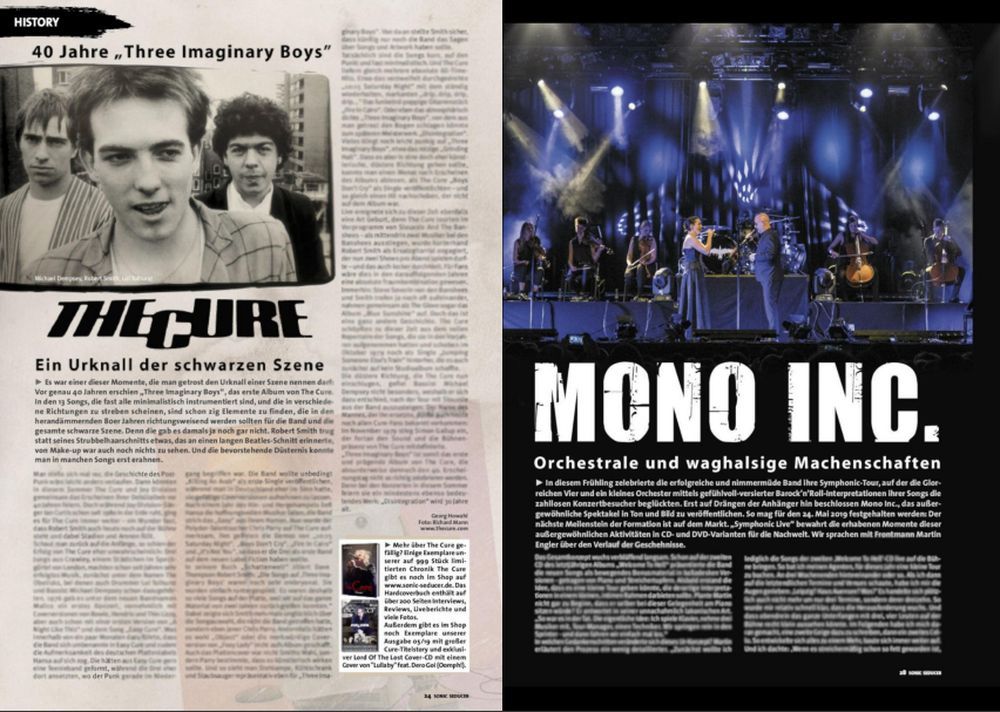 Sonic Seducer Magazine Germany 2019-06 Rammstein Depeche Mode Original Print Issue