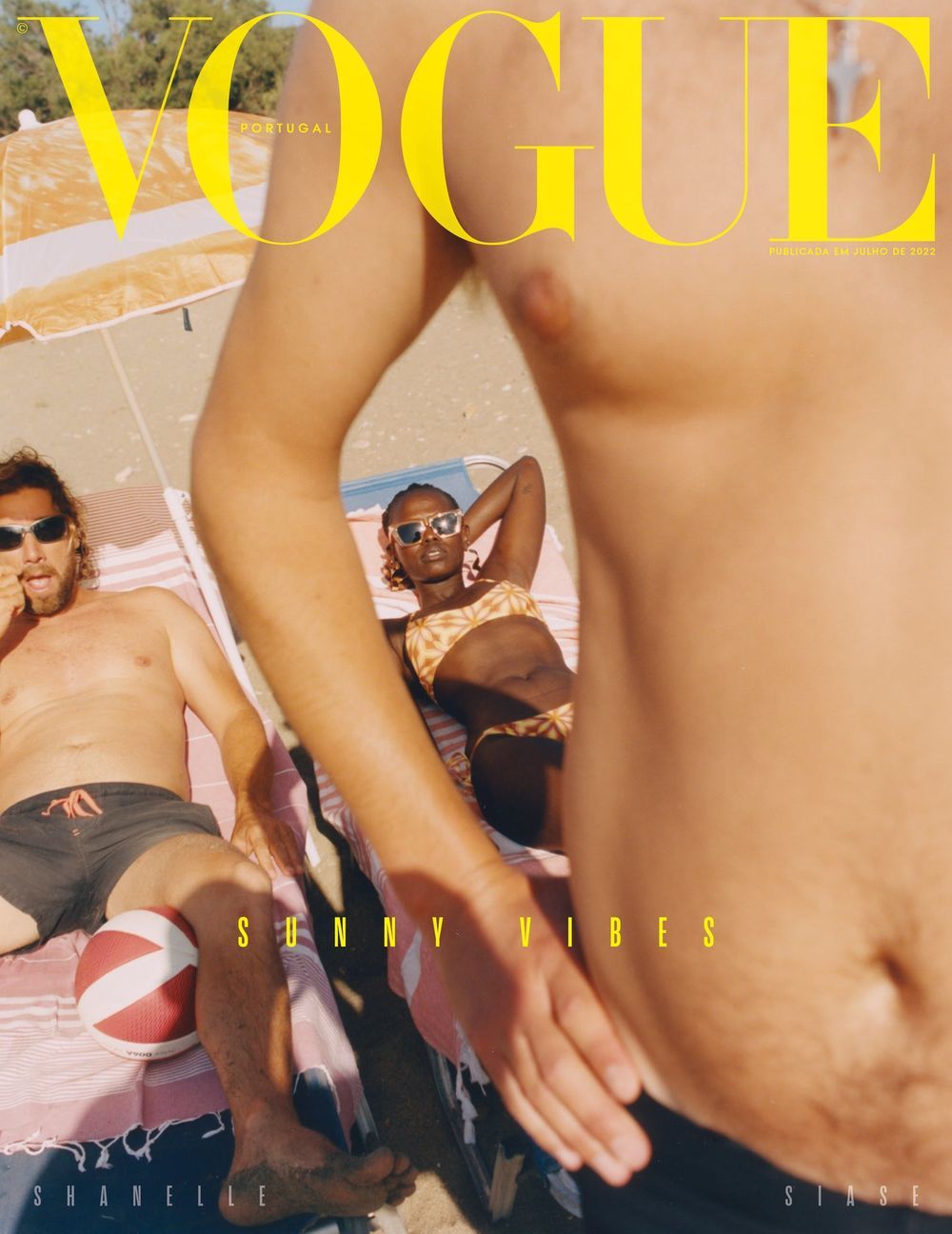 Vogue Lehti Portugali 2022-07+08 Shanelle Nyasiase Alkuperäinen painos Cover #2