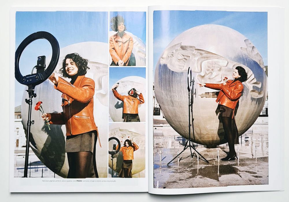 Vogue Tijdschrift Portugal 2022-02 – Antonie Formanova – Originele uitgave Cover #1
