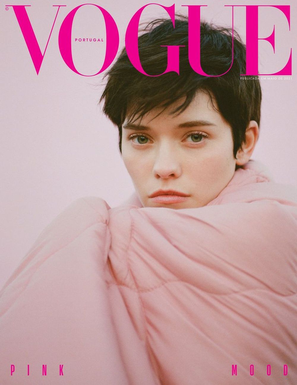 Vogue Revista Portugal 2021-05 Maike Inga Edição original Cover #1