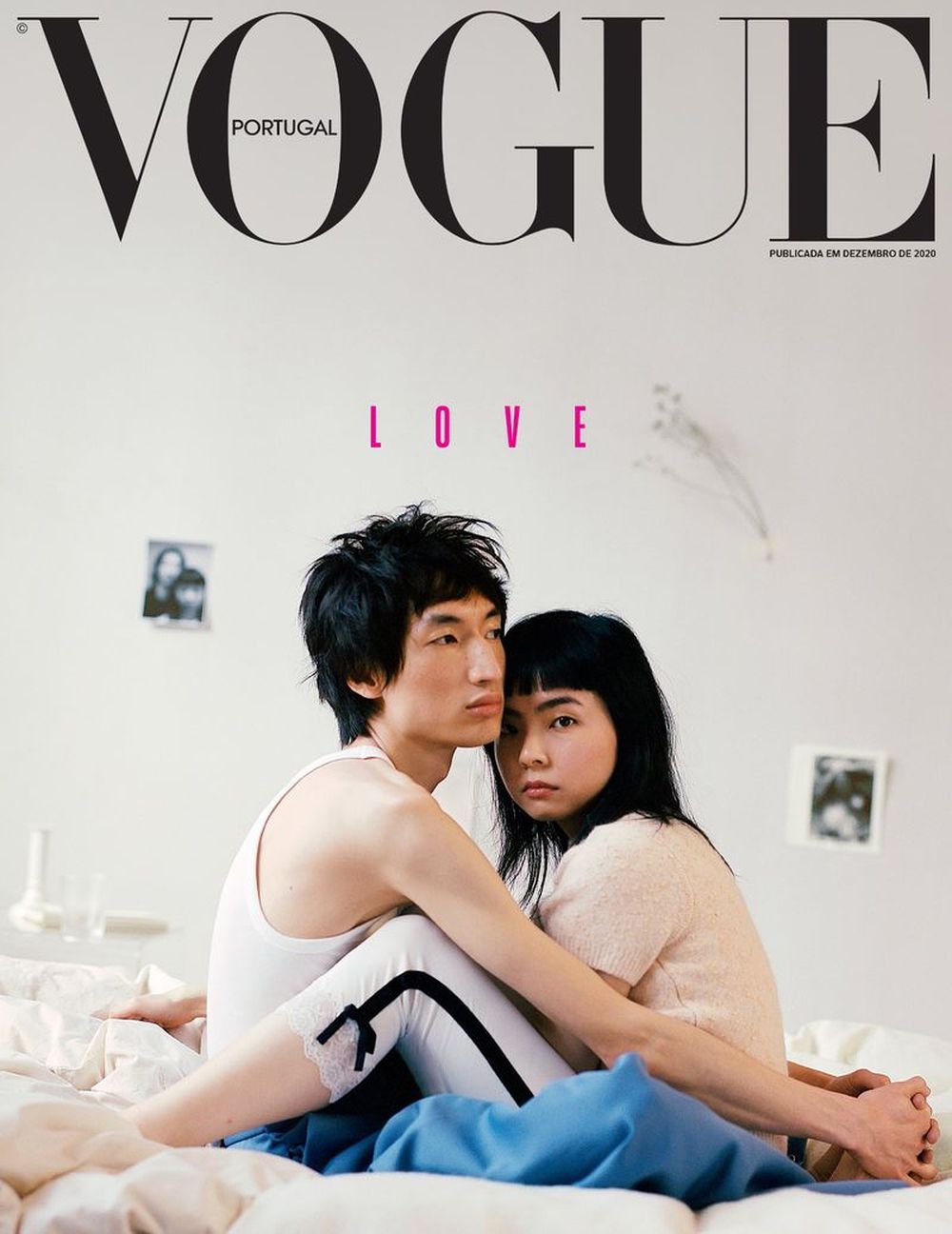 Vogue Revista Portugal 2020-12 Bong Woo Kim Edición original Cover #2