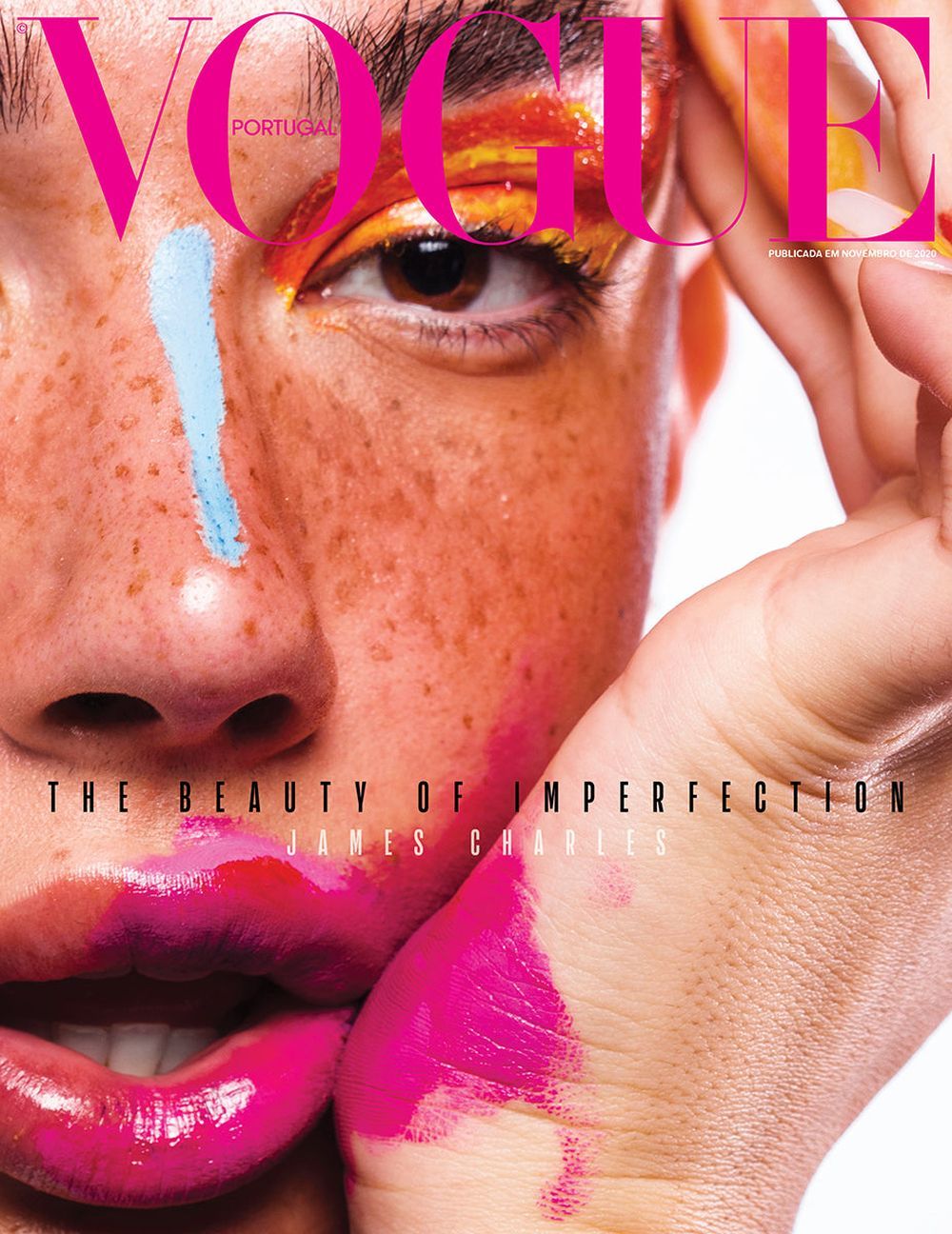 Vogue Magazine Portugal 2020-11 James Charles Dickinson Édition originale Cover #1