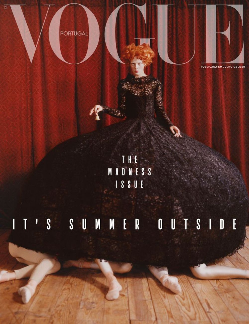 Vogue Magasin Portugal 2020-07+08 Marjan Jonkman Originaludgave Cover #3