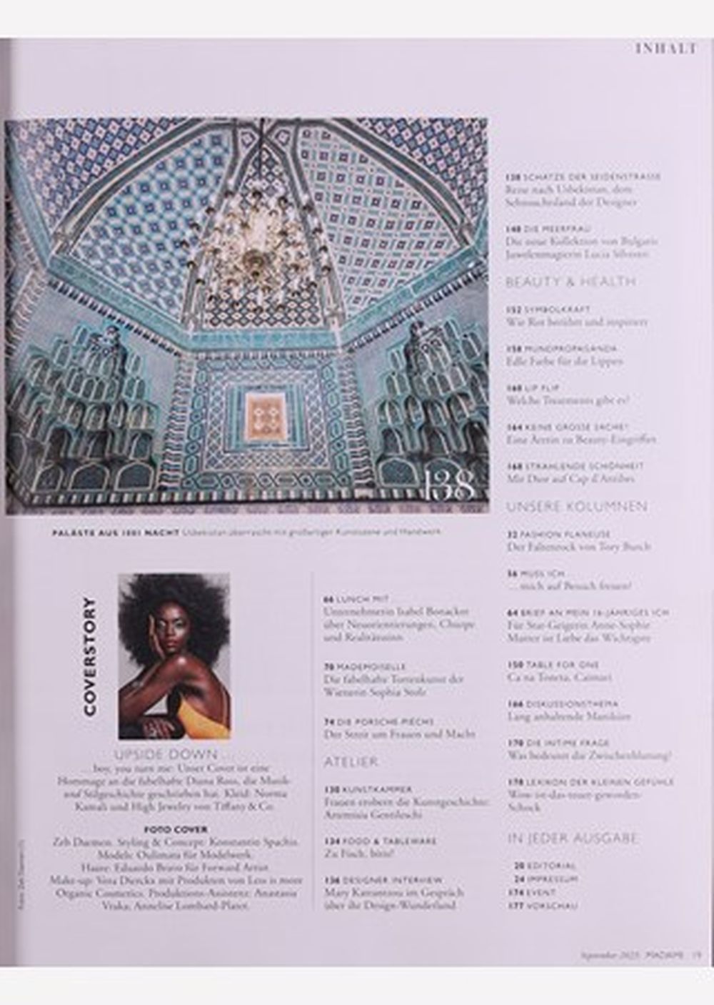 Madame Magasin Tyskland 2023-09 Oulimata Originaludgave