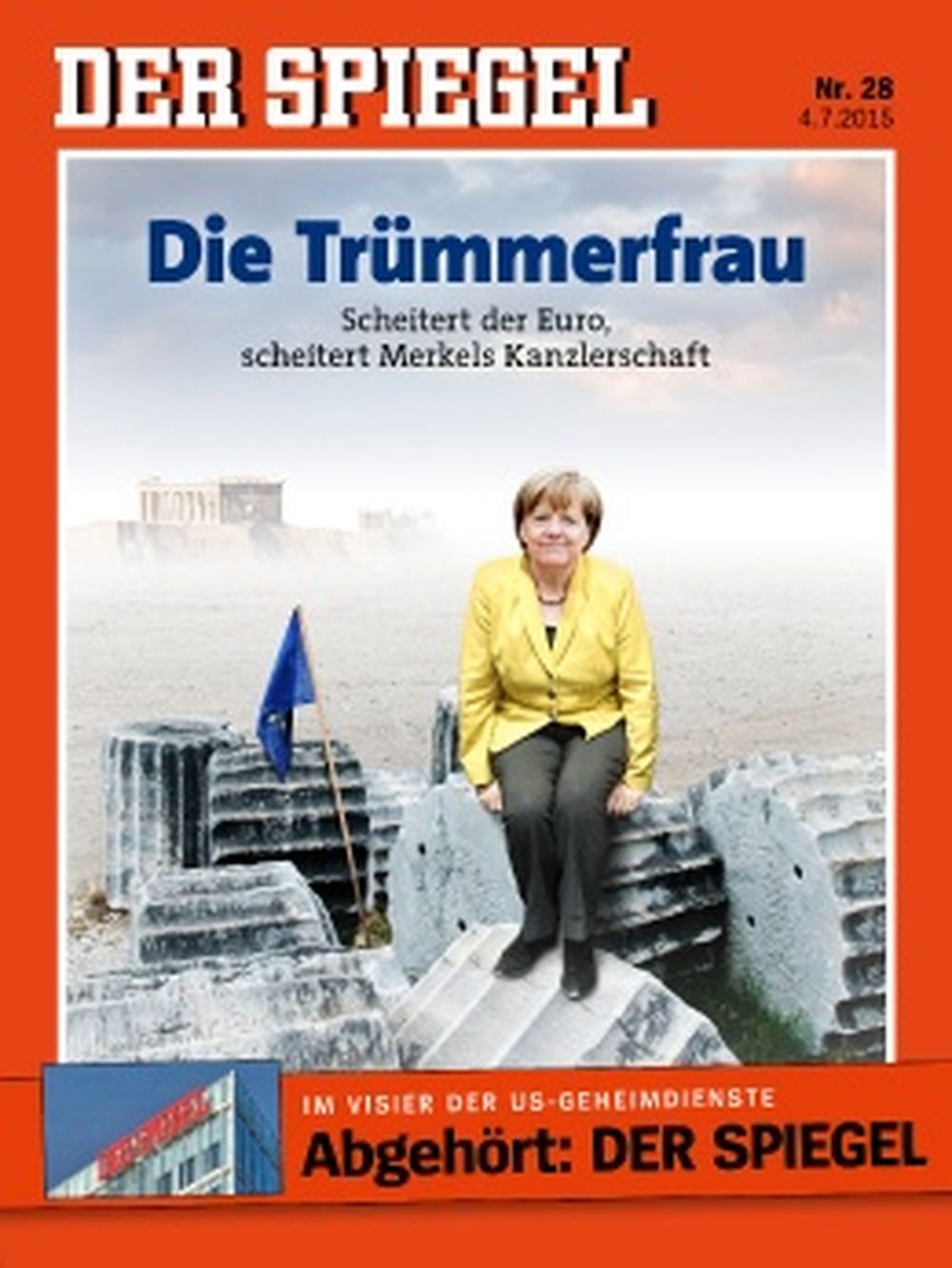 Der Spiegel Magazin Deutschland 2015-28 Angela Merkel