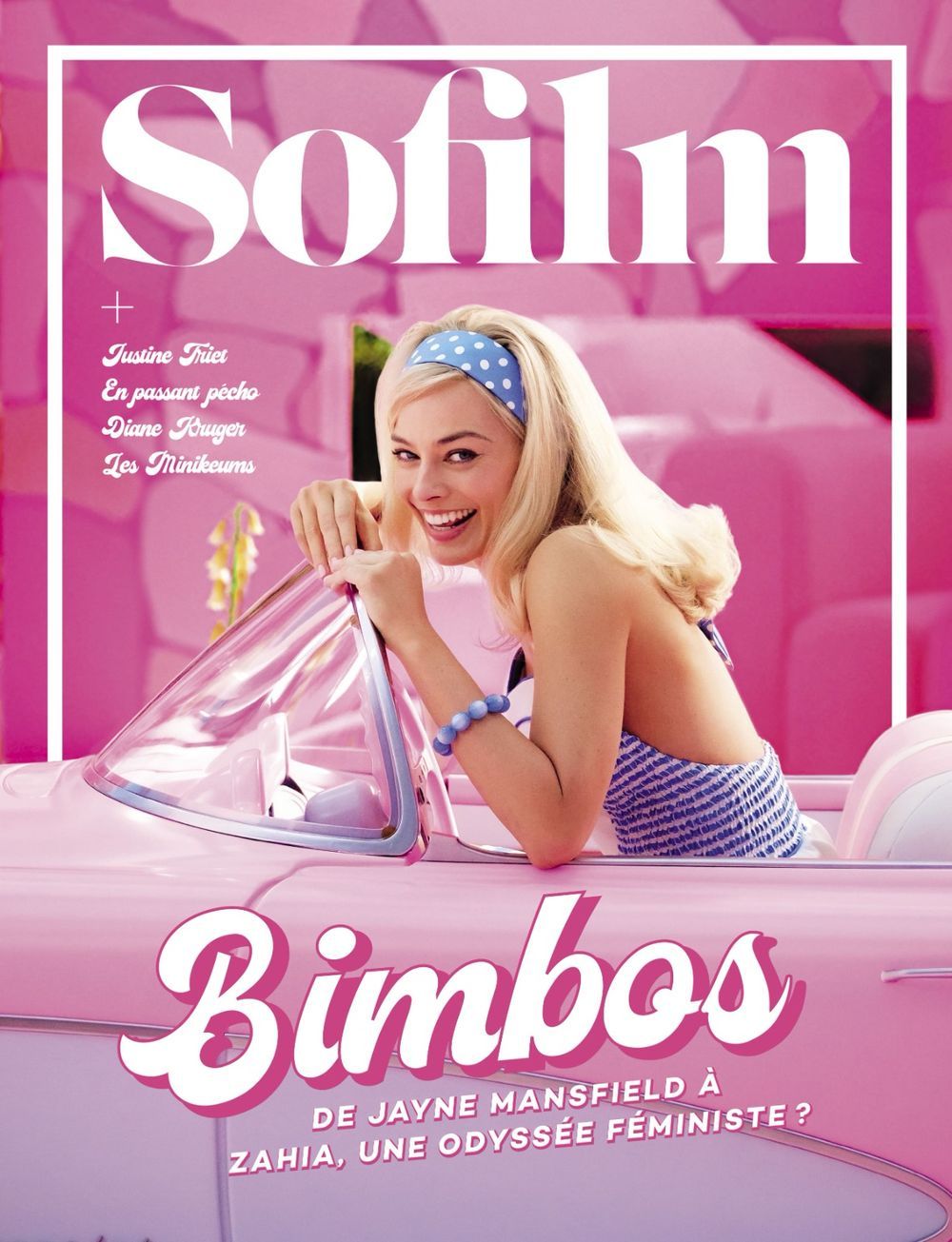 Sofilm Tijdschrift Frankrijk 2023 #98 Margot Robbie Jayne Mansfield Originele uitgave