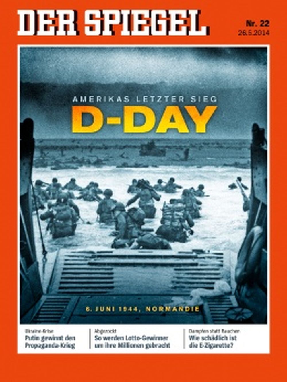 Der Spiegel Magazin Deutschland 2014-22 D-Day
