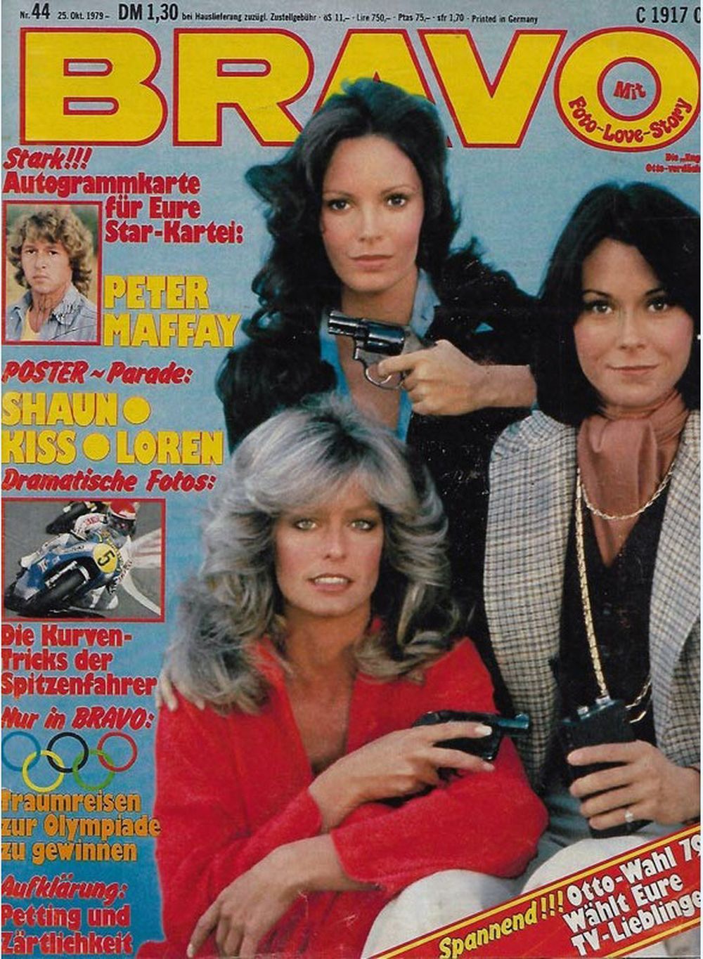 Bravo Magazin Deutschland 1979-44 Charlies Angels Farrah Fawcett