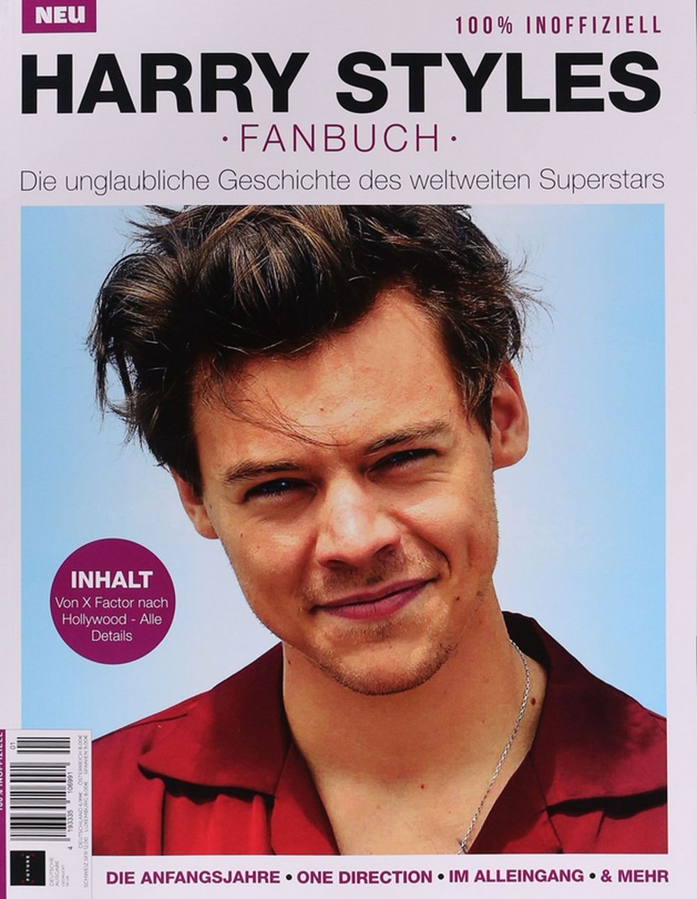 Fanbook Tyskland 2021-01 Harry Styles Originaludgave