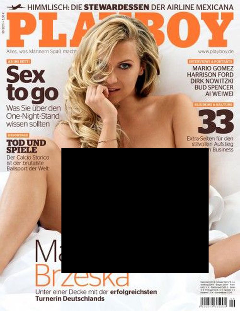 Playboy Magazin Deutschland 2011-09 Magdalena Brzeska