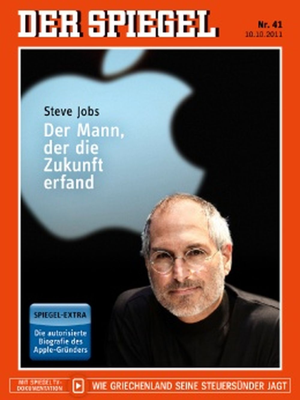 Der Spiegel Tijdschrift Duitsland 2011-41 Steve Jobs Originele uitgave