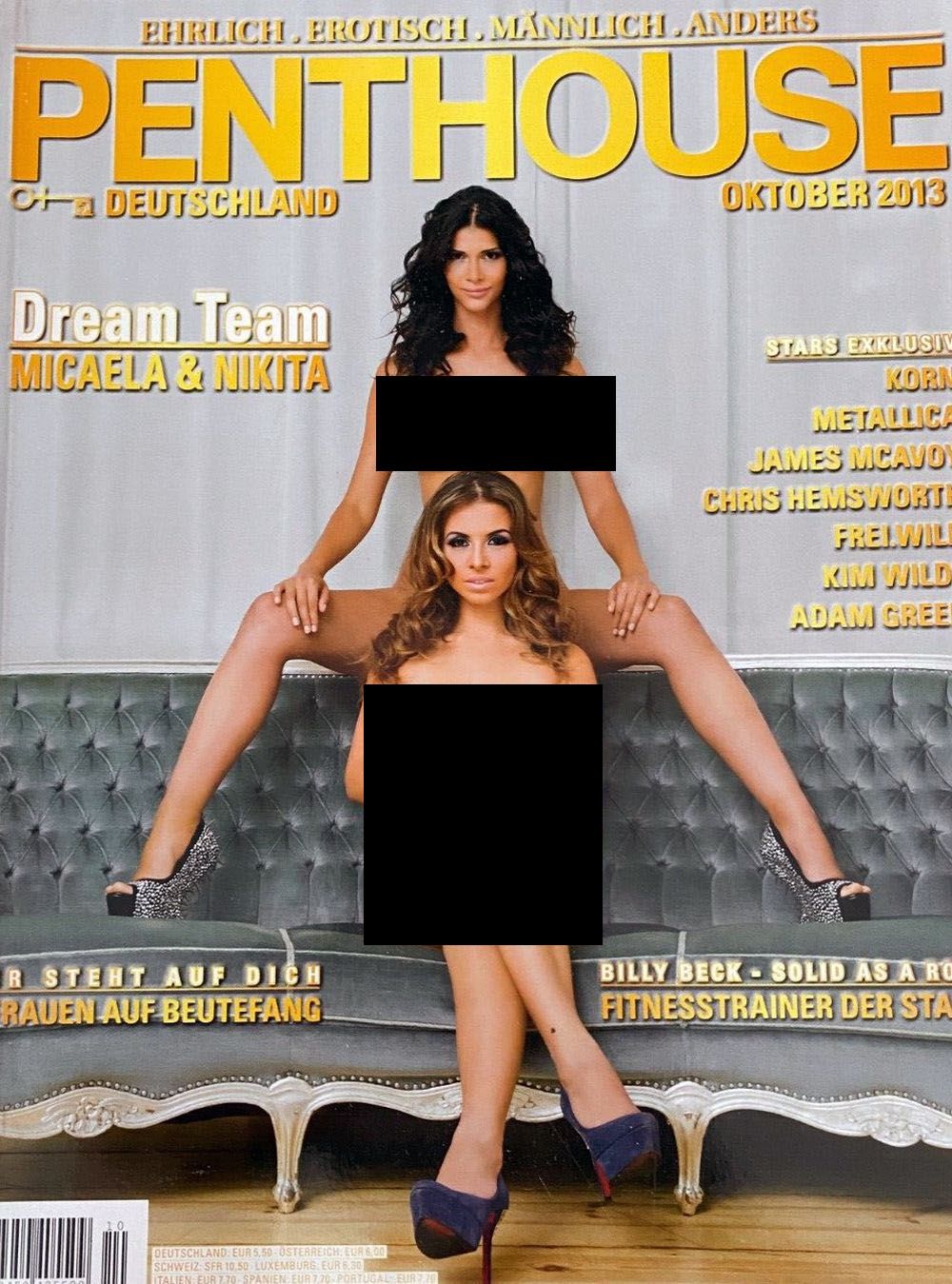 Penthouse Magazin Deutschland 2013-10 Micaela Schäfer