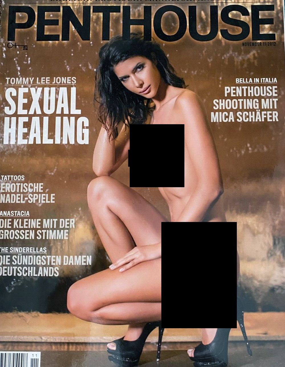 Penthouse Tijdschrift Duitsland 2012-11 Micaela Schäfer Originele uitgave