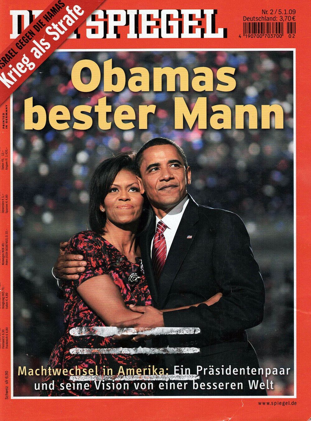 Der Spiegel Magazin Deutschland 2009-02 Michelle Barack Obama