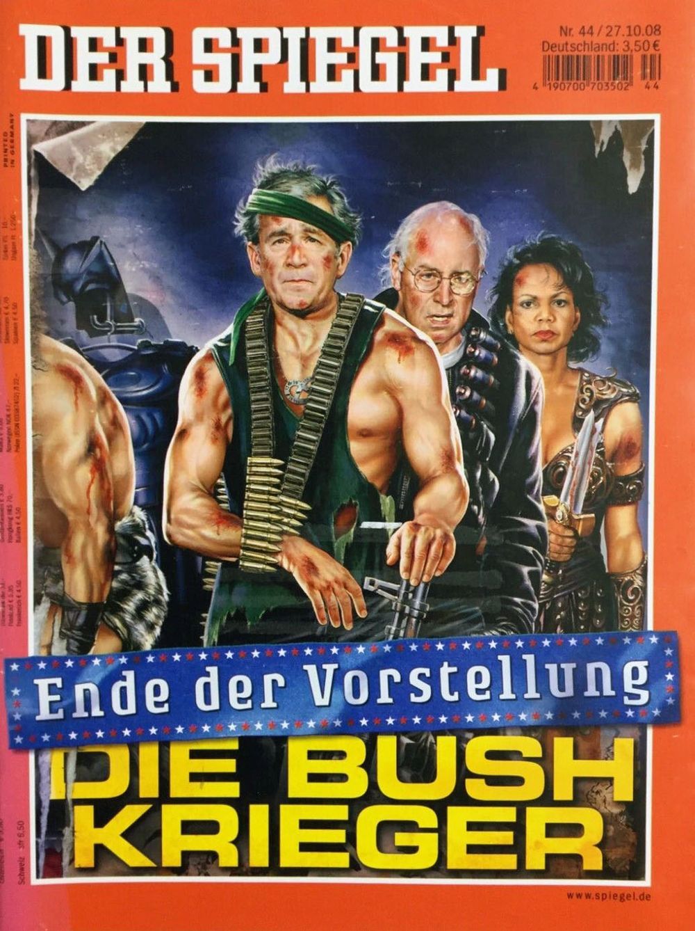 Der Spiegel Revista Alemania 2008-40 Statue Of Liberty Edición original