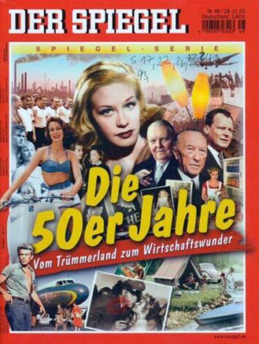 Der Spiegel Revista Alemania 2005-45 Angela Merkel Edición original