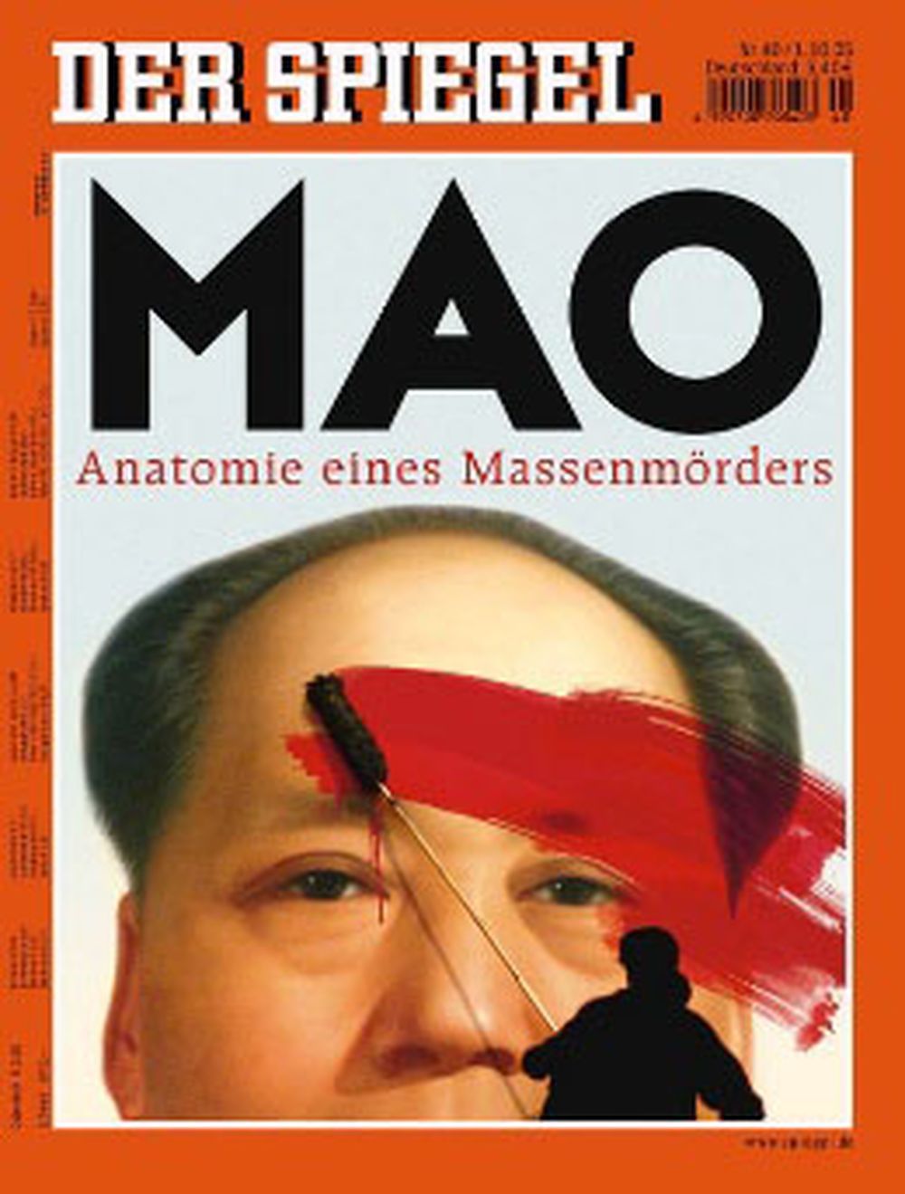 Der Spiegel Magasin Tyskland 2005-40 Mao Originalutgåva