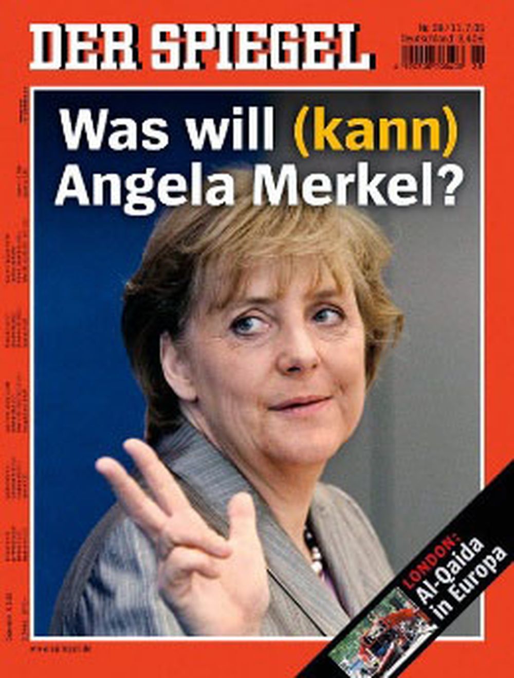 Der Spiegel Magazin Deutschland 2005-28 Angela Merkel