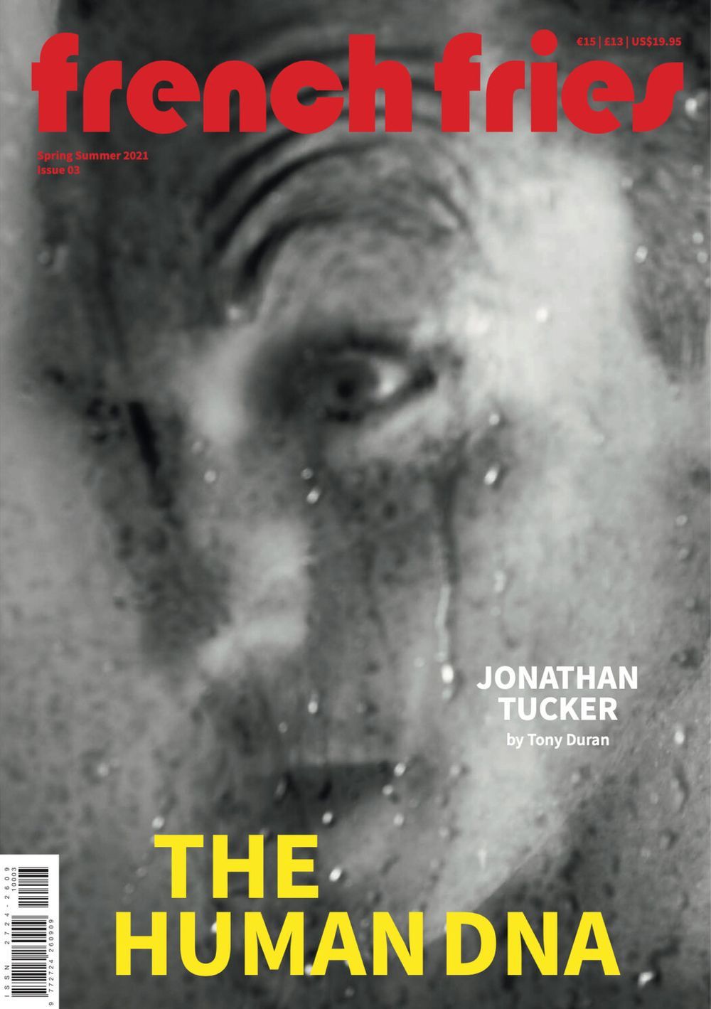 French Fries Magasin Italien 2021 #3 Jonathan Tucker Originaludgave