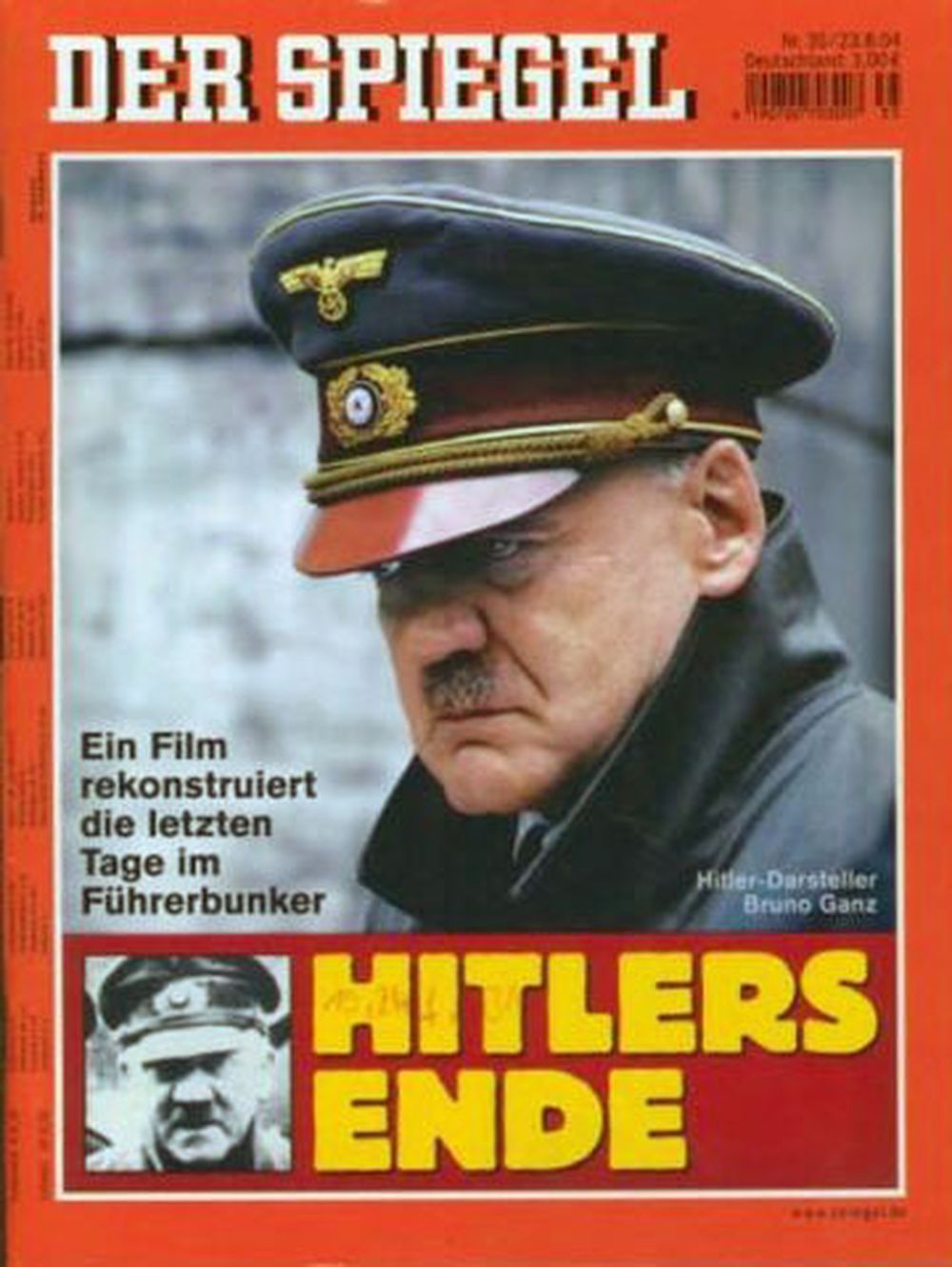 Der Spiegel Revista Alemania 2004-35 Hitler Bruno Ganz Edición original