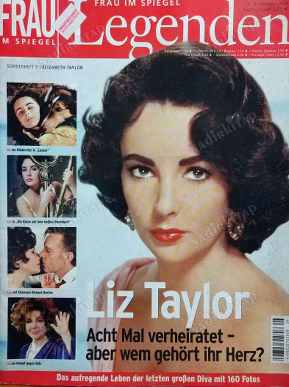 Frau im Spiegel Legenden Lehti Saksa 2004 #5 Liz Taylor