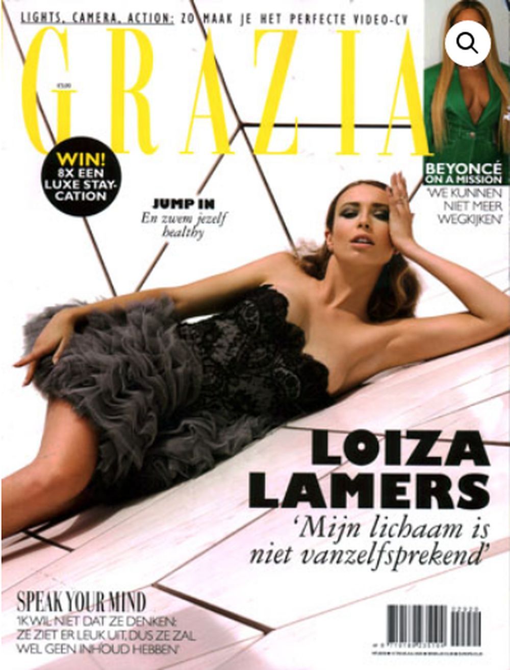 Grazia Magazin Niederlande 2020-29+30 Loiza Lamers Transgender